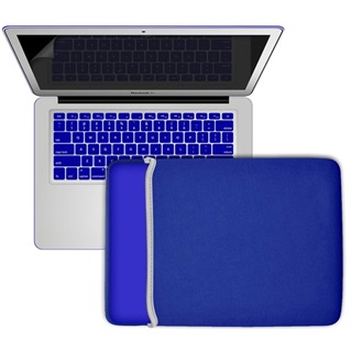 Laptop Sleeve - Voor MacBook Air 11.6 inch - Laptoptas - Donkerblauw