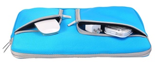  Voor MacBook Air 11.6 inch - Laptoptas - Laptop Sleeve met rits - Turquoise