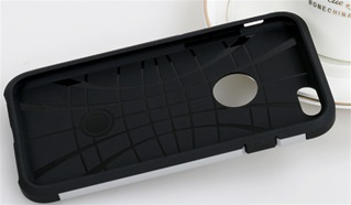 Slim Armor Apple iPhone 7 Plus - Back Cover - Anti Shock - Zilver