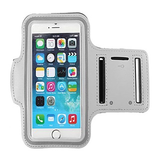 Sport armband universeel voor LG Smartphones o.a. G5 / G4 / G3 / G2 - Grijs