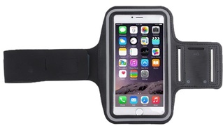 Universele Sport Armband maat L voor smartphones 4,7 inch o.a. Apple iPhone 6/6s, Samsung Galaxy S3, Samsung Galaxy S4 Zwart