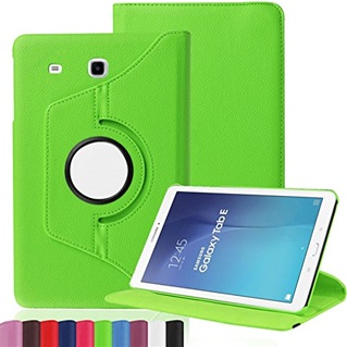 Tablethoes  voor Samsung Galaxy Tab E 9,6 inch T560 - 360° draaibaar - Groen