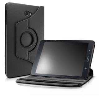 Tablethoes voor Samsung Galaxy Tab A 2016 10.1 inch T580 - 360° draaibaar - zwart