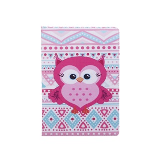 Tablethoes voor Samsung Galaxy Tab A 2016 7 inch T280 - 360° draaibaar - Roze Uil