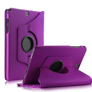 Tablethoes voor Samsung Galaxy Tab A 7 inch T280 - 360° draaibaar - Paars