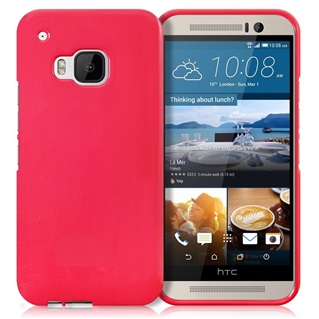 TPU Back Case voor HTC One M9 - Back cover - TPU - Gelly - Raspberry Pink