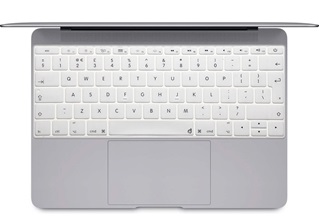 Toetsenbord cover voor MacBook 13/15/17/Air/Pro/Retina - wit - NL indeling