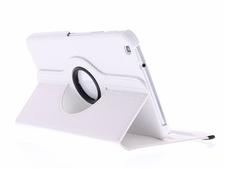 Witte 360° verstelbare tablethoes - Samsung Galaxy Tab 3 8.0