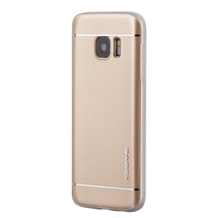 Xssive Back Case voor Samsung Galaxy S6 Edge Plus - Effen Kleur - Goud