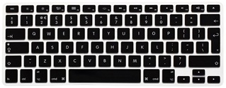 Toetsenbord cover voor Macbook Air 11.6 - zwart - NL indeling