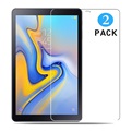 2x stuks Glazen Screenprotector voor Samsung Galaxy Tab A 2018 10,5 inch model T590 /T595 - Tempered Glass