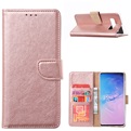 Hoesje voor Samsung Galaxy S10 PLUS - Book Case - Rose Goud