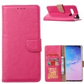 Hoesje voor Samsung Galaxy S10 PLUS - Book Case - Pink