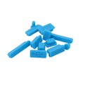 Anti-dust plugs voor MacBook Pro 13.3/MacBook Pro 15.4 - Blauw