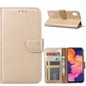 Hoesje voor Samsung Galaxy A10 - Book Case - Goud