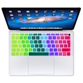 Siliconen Toetsenbord cover voor MacBook Air 13.3 inch model 2018 (A1932) - Regenboog - NL indeling