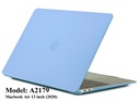 Macbook Case voor Macbook Air 13 inch (2020) A2179 - Matte IJsblauw