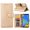 Hoesje voor Samsung Galaxy A7 2018 - Book Case - Goud