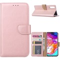 Hoesje voor Samsung Galaxy A70 - Book Case - Rose Goud