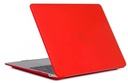 Macbook Case Laptop Cover voor MacBook Air 2018/2019 13 inch (A1932) - Matte Rood