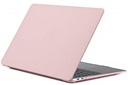 Macbook Case Laptop Cover voor New Macbook Air 2018 13 inch (A1932) - Matte Baby Soft Pink