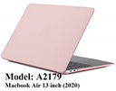 Macbook Case voor Macbook Air 13 inch (2020) A2179 - Matte Baby Pink