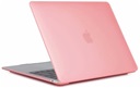 Macbook Case Laptop Cover voor New Macbook Air 2018 13 inch (A1932) - Matte Pink