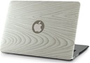 Macbook Case Laptop Cover voor MacBook Air 2018/2019 13 inch (A1932) - Eikenhout Wit