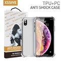 Xssive Anti Shock Back Cover voor Apple iPhone X/XS - Transparant