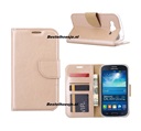 Hoesje voor Samsung Galaxy Grand Neo i9060 - Book Case Goud