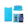 Hoesje voor Sony Xperia Z2 - Book Case Turquoise
