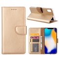 Hoesje voor Apple iPhone XS MAX 6.5 inch - Book Case - Goud