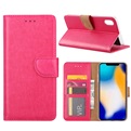 Hoesje voor iPhone XS MAX 6,5 inch - Book Case - Pink