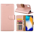 Hoesje voor Apple iPhone XS Max 6,5 inch - Book Case - Rose Goud