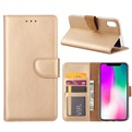 Hoesje voor Apple iPhone XR 6,1 inch - Book Case - Goud