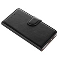 Xssive Hoesje voor LG Q8 - Book Case - Geschikt voor 3 pasjes - Zwart