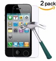 Screenprotector Glas Folie Tempered Glass voor Apple iPhone 4 /4S 2 stuks