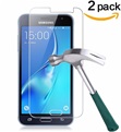 Glas Folie voor Samsung Galaxy J3 2016 - Tempered Glass - 2 stuks