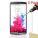 Screenprotector Tempered Glas folie voor LG F70 Duo Pack/2 stuks