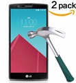 Screenprotector Glas Folie Tempered Glass Duo Pack voor LG G4 2 stuks