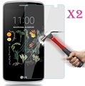 2x stuks Tempered Glass - Glasfolie voor LG K5 