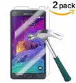 Screenprotector Glas Folie Tempered Glass voor Samsung Galaxy Note 4 N910 2 stuks