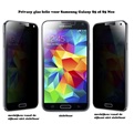 Tempered Glass Privacy Anti-Spy voor Samsung Galaxy S5 Duo Pack/2 stuks