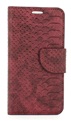 Hoesje voor Sony Xperia Z5 Boek Hoesje Book Case Schubben Bordeaux Rood