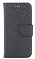 Hoesje voor Samsung Galaxy S5 Mini G800 Boek Hoesje Book Case Schubben Zwart