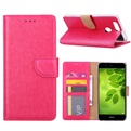 Hoesje voor Huawei Nova 2 Plus Book Case - geschikt voor 3 pasjes - Pink