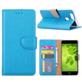 Hoesje voor Huawei Nova 2 Plus Book Case - geschikt voor 3 pasjes - Turquoise