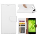Hoesje voor Huawei Nova 2 Plus Book Case - geschikt voor 3 pasjes - Wit