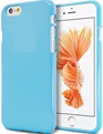 TPU Back Case voor Apple iPhone 6 /6S - Back cover - TPU - Gelly - Licht Blauw