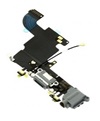 Laad Connector/Hoofdtelefoon Microfoon Flex Kabel - Grijs - Geschikt voor iPhone 6S